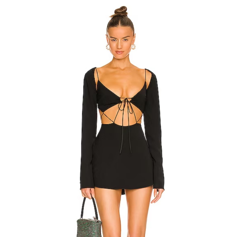 GUIZIO flore tie dress